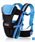 0-30 Months Breathable Front Facing Baby Carrier 4 In 1 - Blue - Baby Accessories