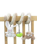 Soft Infant Crib Bed Stroller Toy Spiral Baby Toys
