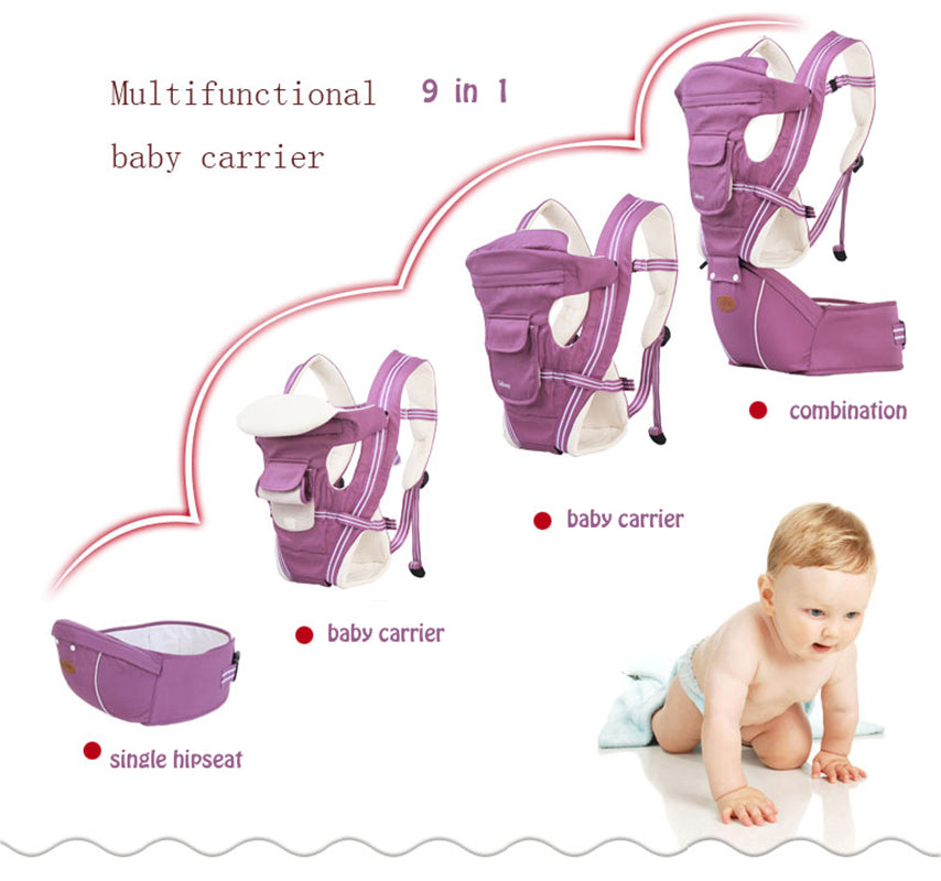 9 In 1 Bebear Baby Hipseat Carrier - Baby Accessories