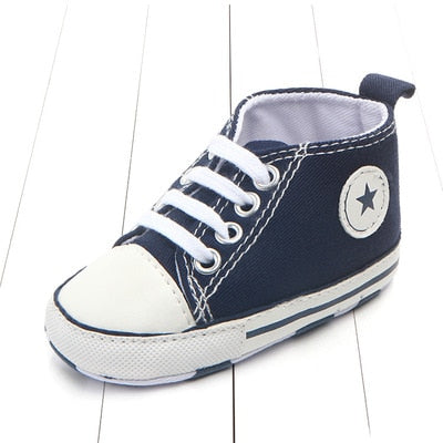 Classic Sports Sneakers Newborn Baby Boys Girls First Walkers Shoes