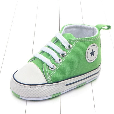 Classic Sports Sneakers Newborn Baby Boys Girls First Walkers Shoes