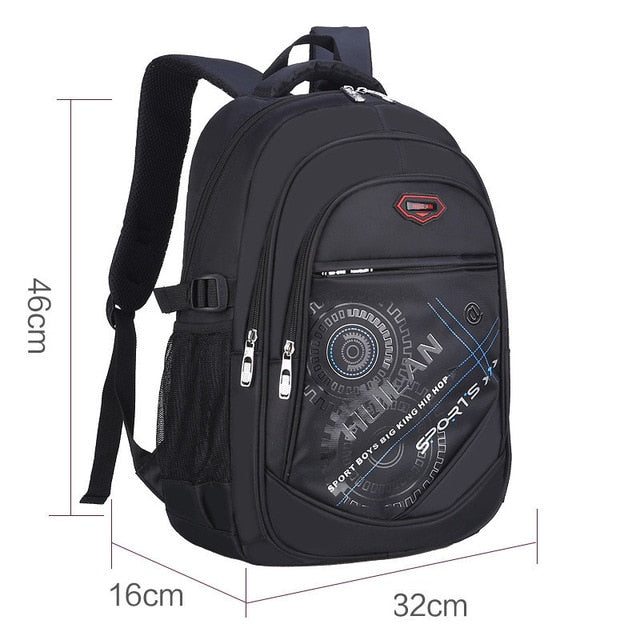 2018 Hot New Children School Bags For Teenagers Boys & Girls - Black B - Baby Accessories