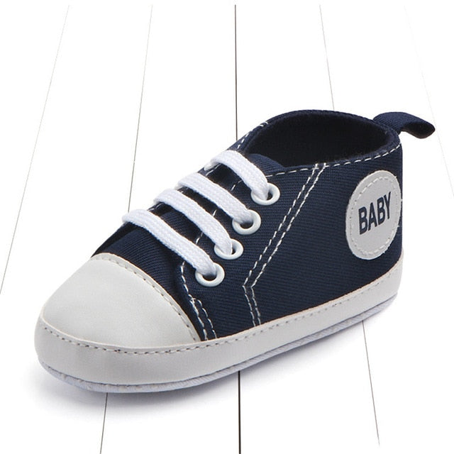 Classic Sports Sneakers Newborn Baby Boys Girls First Walkers Shoes