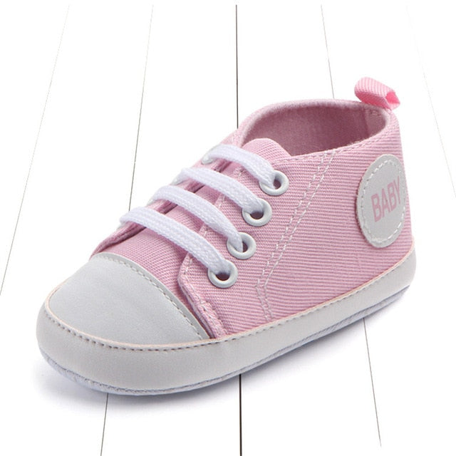 Classic Sports Sneakers Newborn Baby Boys Girls First Walkers Shoes