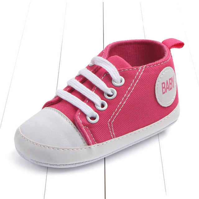 Classic Sports Sneakers Newborn Baby Boys Girls First Walkers Shoes