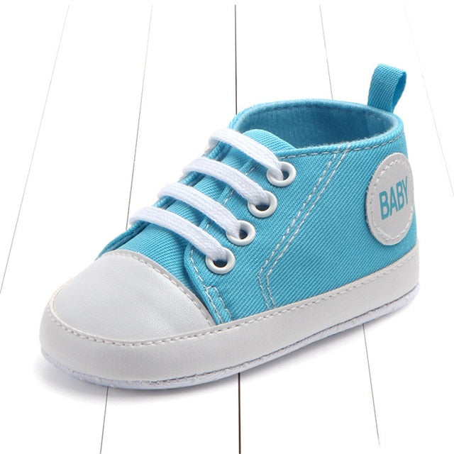 Classic Sports Sneakers Newborn Baby Boys Girls First Walkers Shoes