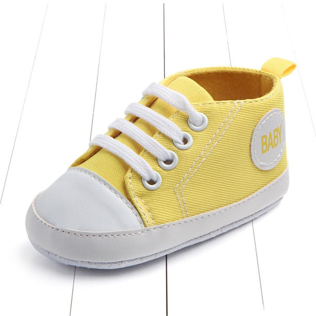 Classic Sports Sneakers Newborn Baby Boys Girls First Walkers Shoes