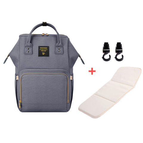 Mummy Maternity Diaper Bag - Gray H - Baby Accessories