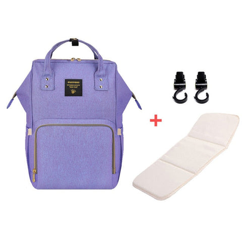 Mummy Maternity Diaper Bag - Blue Purple H - Baby Accessories