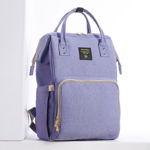 Mummy Maternity Diaper Bag - Blue Purple - Baby Accessories