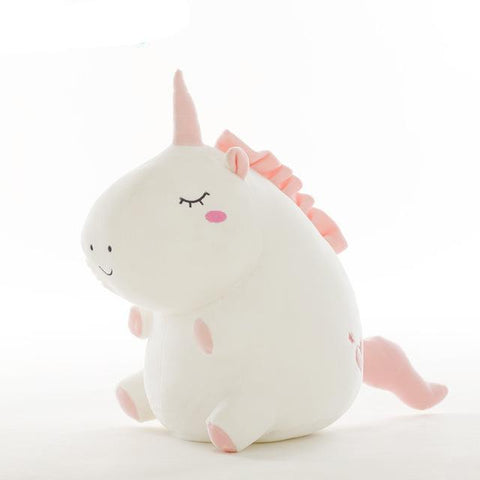 Cute Animal Stuffed Soft Pillow Baby Kids Toys For Girl Birthday Or Christmas Gift - 20Cm / White - Soft Toys