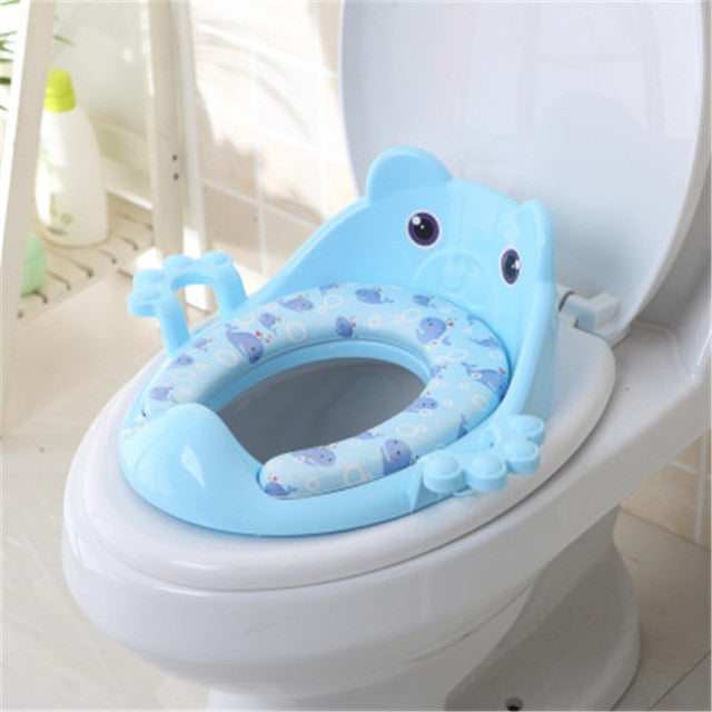 Children Potty Safe Seat With Armrests