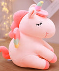 Soft Horse Kawaii Rainbow Unicorn Doll Birthday Or Christmas Gift - E 25Cm - Soft Toys