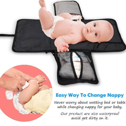 New 3 In 1 Waterproof Portable Baby Diaper - Baby Accessories
