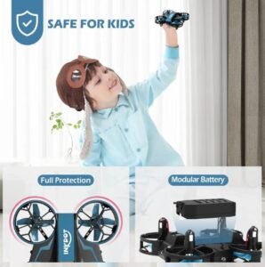 Mini I06 RC Drone Toy for Kids – Indoor Quadcopter for Beginners