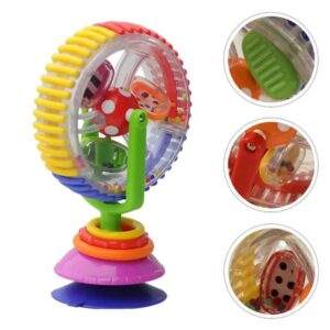 Rotating Ferris Wheel Baby Rattle – Suction Cup Development Toy