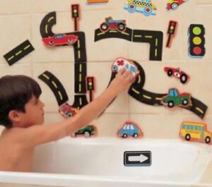 Soft EVA Rail & Traffic Bath Toys