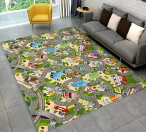 Highway City Traffic Playmat 