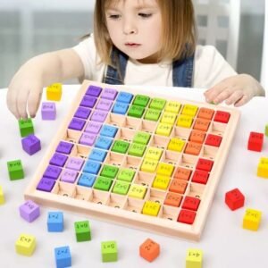 Montessori Wooden Multiplication Table