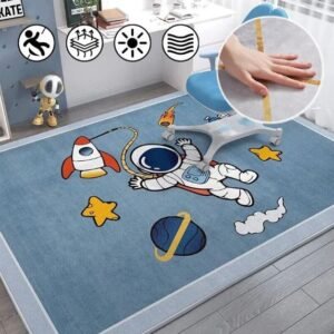 Cartoon Spaceman Rug
