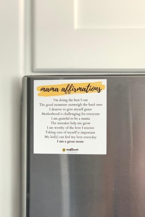 Affirmation Magnet