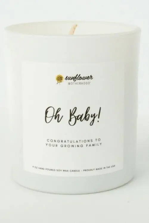 Oh Baby! Pregnancy Candle