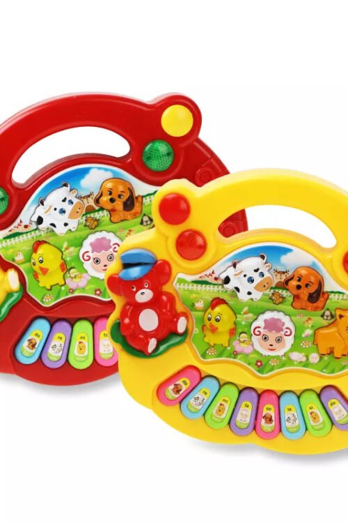 Baby’s Animal Sound Piano Keyboard – Flashing Musical Toy