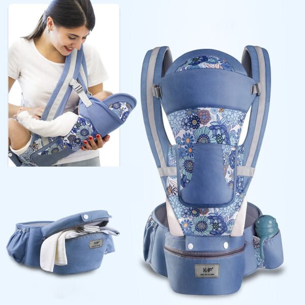 0-48 Month Ergonomic Baby Carrier Infant Baby Hipseat Carrier 3 In 1 Front Facing Ergonomic