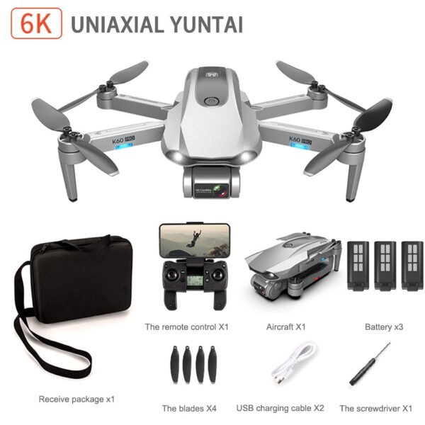 K60 Pro GPS Drone with Professional 6K Dual Camera