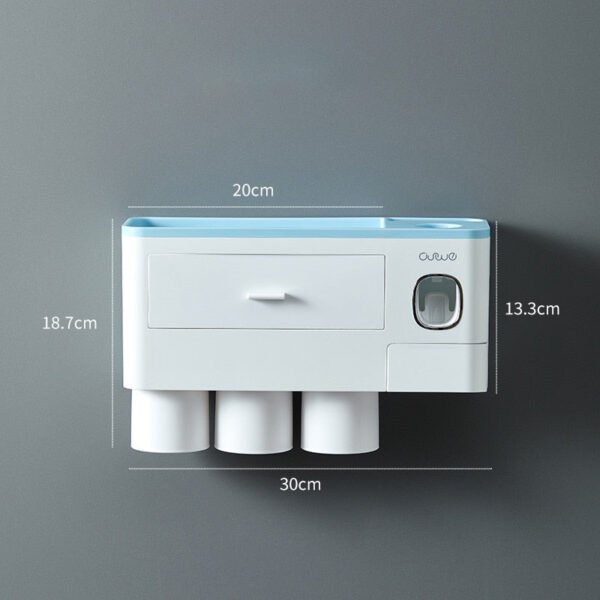 Automatic Magnetic Adsorption Inverted Toothbrush Holder