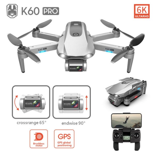 K60 Pro GPS Drone with Professional 6K Dual Camera