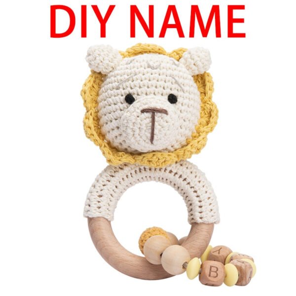 Crochet Bunny Rattle & Teether