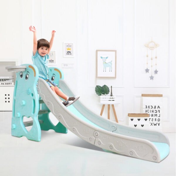 Childrens Slide Basketball Frame, Climbing Stairs