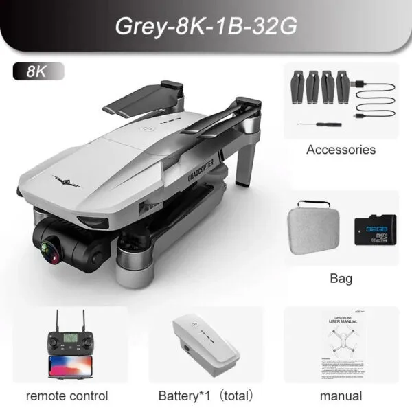New KF102 GPS Drone - 8K Camera