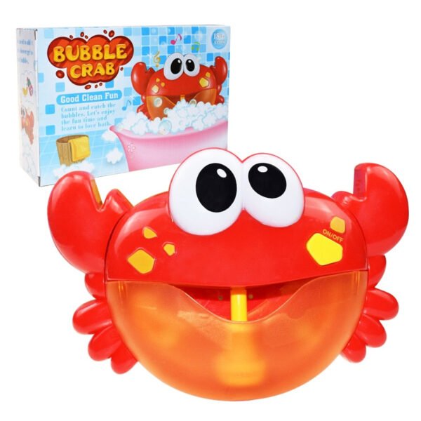 Bubble Crab Bath Toy, Toddler-Friendly