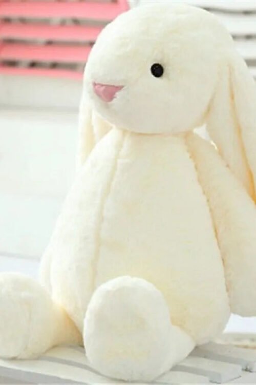 12inch Cute Plush Long Ear Rabbit Doll, Stuffed Sleeping Companion