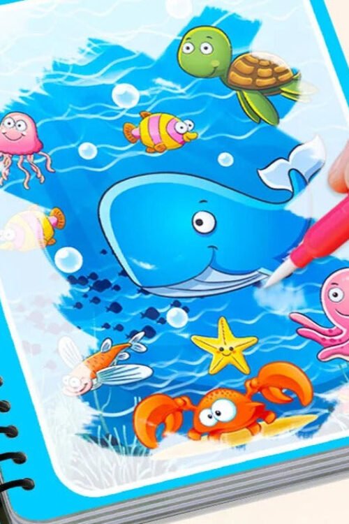 Magic Water Painting: DIY Kindergarten Graffiti & Early Education Toy