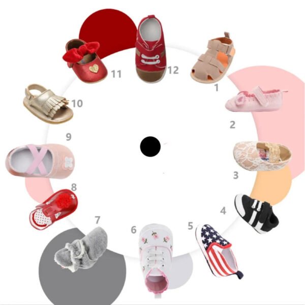 Star Newborn Socks Shoes - Soft, Anti-slip Booties for Infants