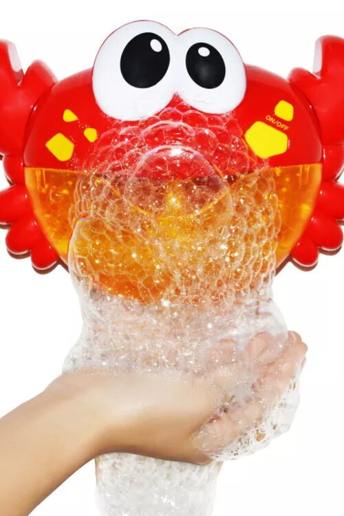 Bubble Crab Bath Toy, Toddler-Friendly, Soap Machine for Kids