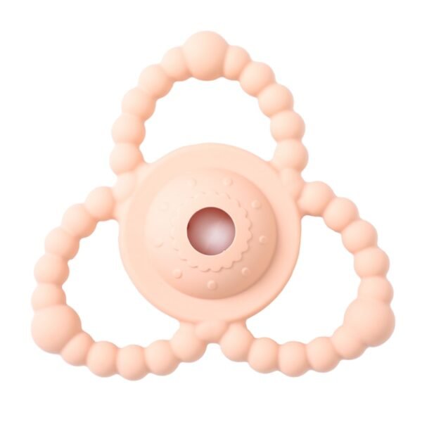 Rudder-Shape Silicone & Wooden Teether Toy