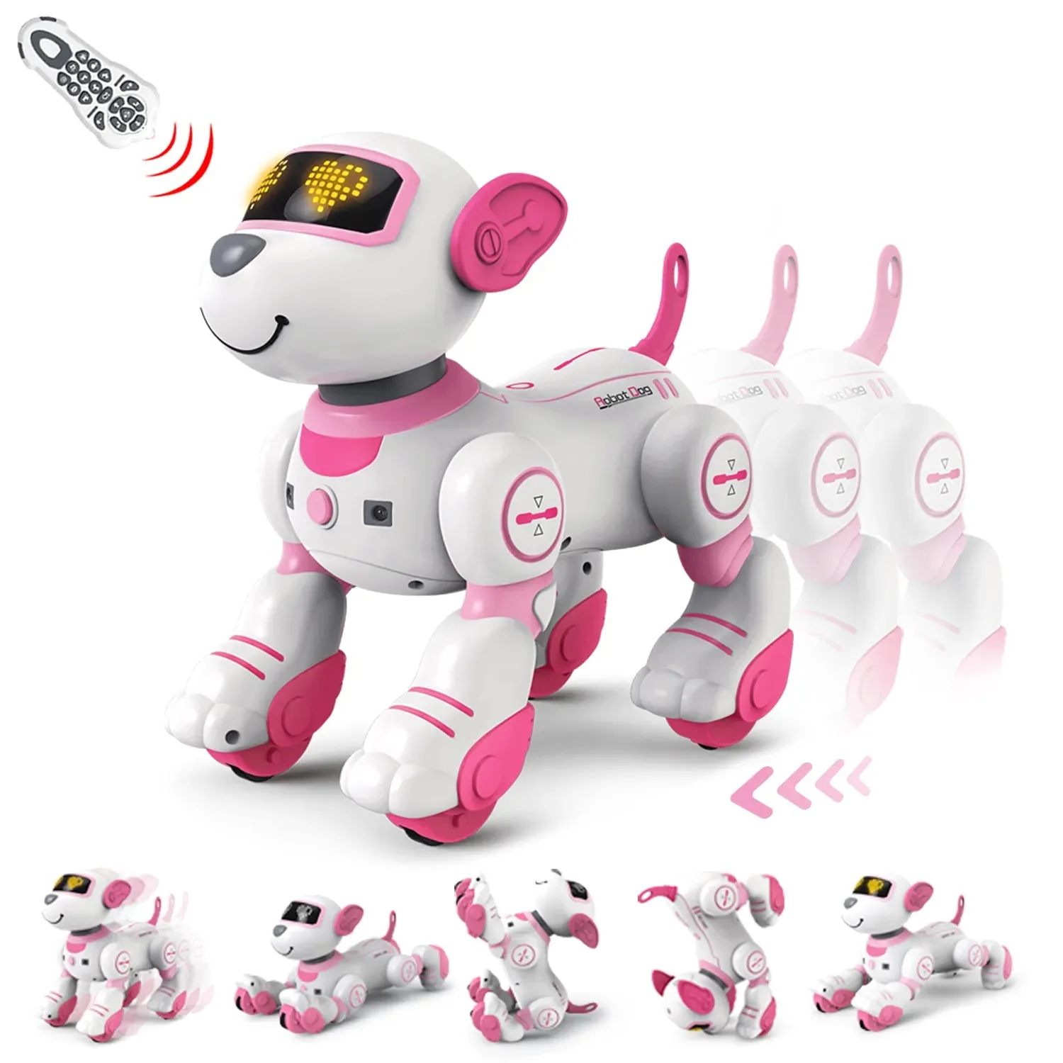 Stunt Walking Robot Dog: Remote Control Pet Toy