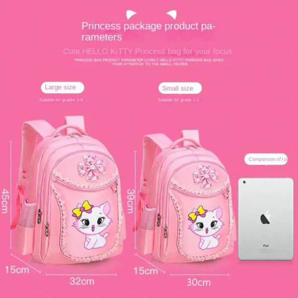 Pink School Backpack Set f