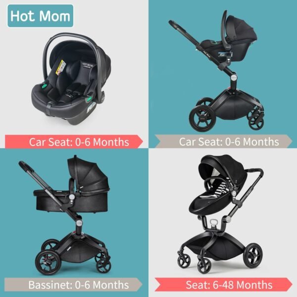 Hot Mom 3-in-1 Baby Stroller