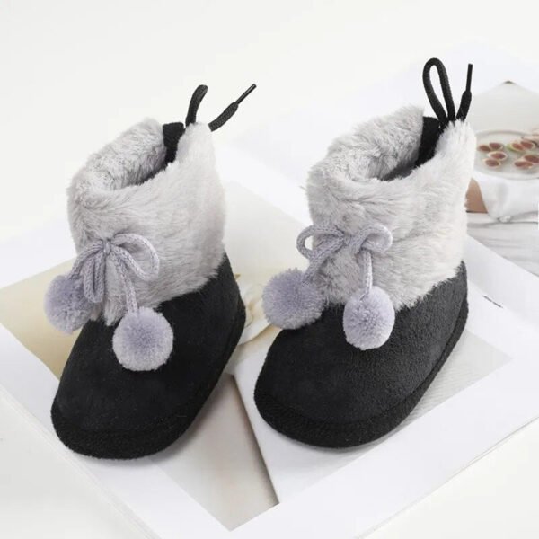 Baywell Furry Winter Snow Boots