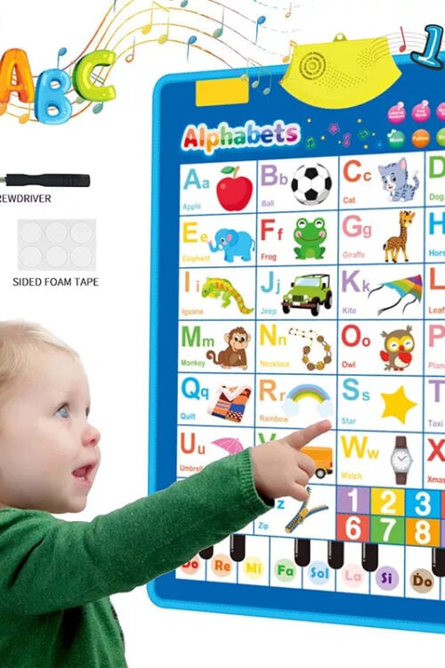 Electronic Alphabet Wall Chart: Educational Toy for Kids