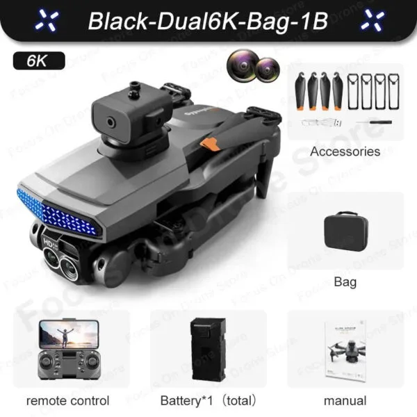 New D6 Mini Drone - 8K Camera