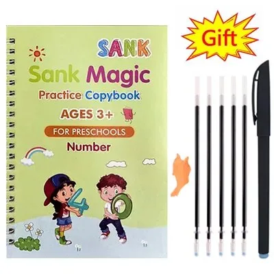 Sank French Magic Practice Book