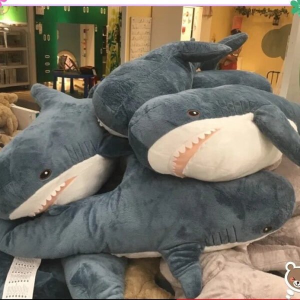 Soft Shark Plush Toy & Reading Pillow