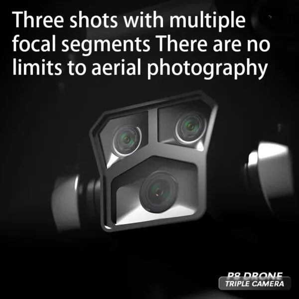New P8 Pro 4K Drone - Obstacle Avoidance