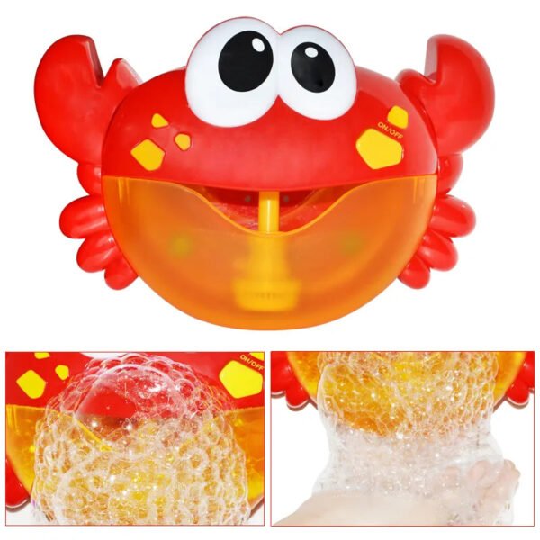 Bubble Crab Bath Toy, Toddler-Friendly